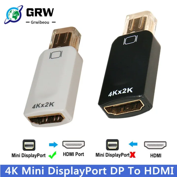 4K Mini Displayport DP To HDMI Adapter Cable Male Thunderbolt To HDTV