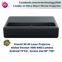 [Pre-order] Xiaomi Mi 4K laser projector 150" inches large screen 1688 ANSI Lumens 5000 Lumens Android TV 9.0 Global version