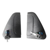 2PCS Left &amp; Right Exterior Outside Door Handles with Key New for DAF CF65 CF75 CF85 Truck 1328724 1328725