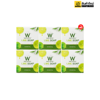 (5แถม1) Wink White Lime Soap สบู่มะนาว  สบู่มะนาวทองคำ สบู่วิงค์ไวท์ (1 ก้อน 80 กรัม)