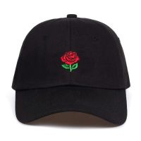 COD tjjs079 100 Cotton Rose embroidery dad hat black snapback dad cap female hats men women fashion Hip hop snapback golf cap hats