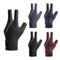 Three Finger Billiard Gloves Pool Three-finger Gloves Absorb Sweat Pool Three-finger Left-Hand Gloves Anti-slip And Breathable Finger Guard Supplies fabulous