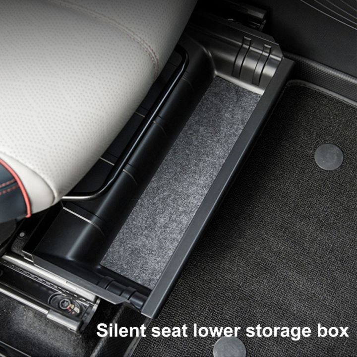 กล่องคัดแยกรถยนต์แบบ-underseat-สำหรับอุปกรณ์เสริมรถยนต์กล้องเก็บรถยนต์-byd-atto-3หยวนบวก2022-2023