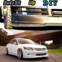 Car Bumper Lip Front Spoiler Skirt Deflector For Honda Inspire Saber Vigor CB CC UA UC CP Modified Body Kit VIP Hella Flush Lips