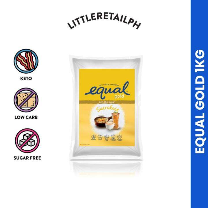 Equal Gold 0 Calorie Sugar Replacement 1kg Bag Low Carb Keto Lazada PH