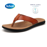 Scholl Mens Slippers Brazillian2 3u-1958 รองเท้าคีบ ชาย หญิง Plus Size：EU38-EU47