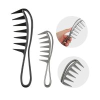 【CC】 Wide Plastic Comb Curly Hair Hairdressing Massage for Styling Curl