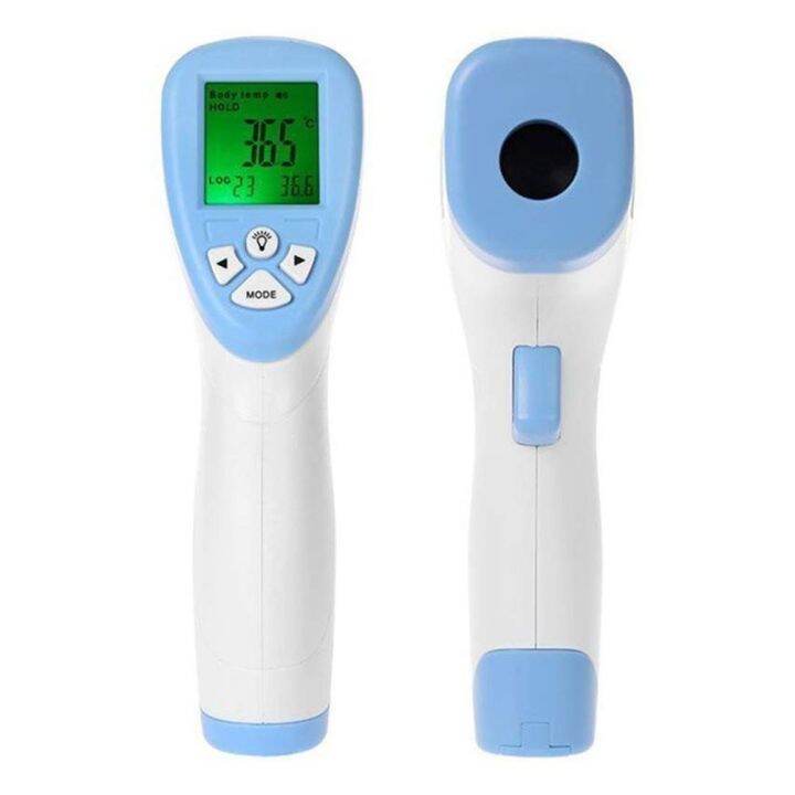 สินค้าพร้อมส่งจากไทย-เครื่องวัดไข้อัจฉริยะ-วัดด้วยอินฟราเรด-infrared-thermometer-non-contact-เครื่องวัดอุณหภูมิเลเซอร์-lcd-หน้าผากเครื่องวัดอุณหภูมิอินฟราเรด-อุปกรณ์ตรวจวัดสุขภาพ-อุปกรณ์วัดไข้