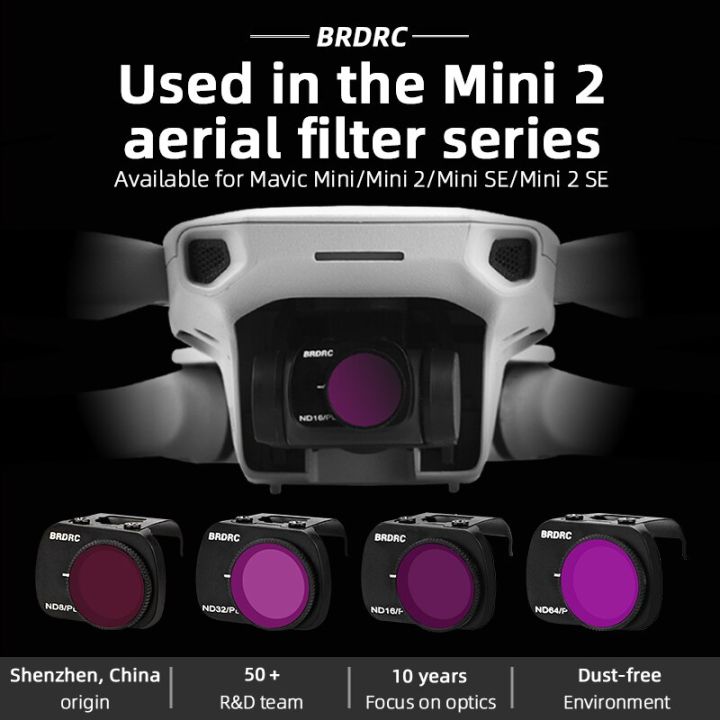 อุปกรณ์โดรนฟิลเตอร์เลนส์กล้องถ่ายรูปสำหรับ-dji-mavic-mini-uv-cpl-nd8-nd64-nd32-nd16สำหรับ-dji-mavic-mini-mini-2-se-เลนส์ฟิลเตอร์2023