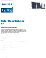 แท้ ! ล้างสต็อก Philips SmartBright Solar Flood Light Solar flood light โซล่า BODY อลูมิเนียมหล่อ LiFePO4 battery รีโมท ทนทาน ประกันศูนย์  1,000, 2,000, 3,000, 4,800 lumens 10w 20w 30w 48w 100w 200w