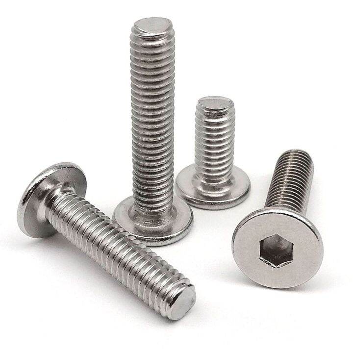 1-5-10-50pc-cm-m1-6-m2-m2-5-m3-m4-m5-m6-m8-304-a2-stainless-steel-hex-hexagon-socket-ultra-thin-flat-wafer-head-allen-bolt-screw