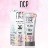 ครีมกันแดดNCP ออร่าไวท์ NCP Aura White Sunscreen BB Lotion Spf 50++++ ขนาด80กรัม