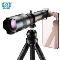 APEXEL Professional Phone Lens With Tripod Remote Shutter HD 60x Telescope For iPhone Samsung Huawei Xiaomi Other Smartphone Smartphone Lenses