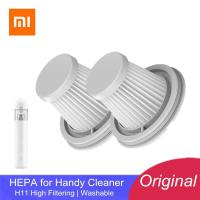 Original HEPA Filter สำหรับ XIAOMI MIJIA Handy เครื่องดูดฝุ่นรถบ้าน Mini Wireless Washable Filter อะไหล่