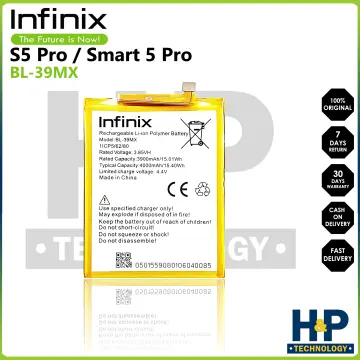 Pour Infinix S5 Pro / S5 Pro (48 + 40) / S5 Pro (16 + 32) 3,85v 3900mah  Li-ion Polymer Battery Pile (Encode: BL-39MX) (sans Logo)