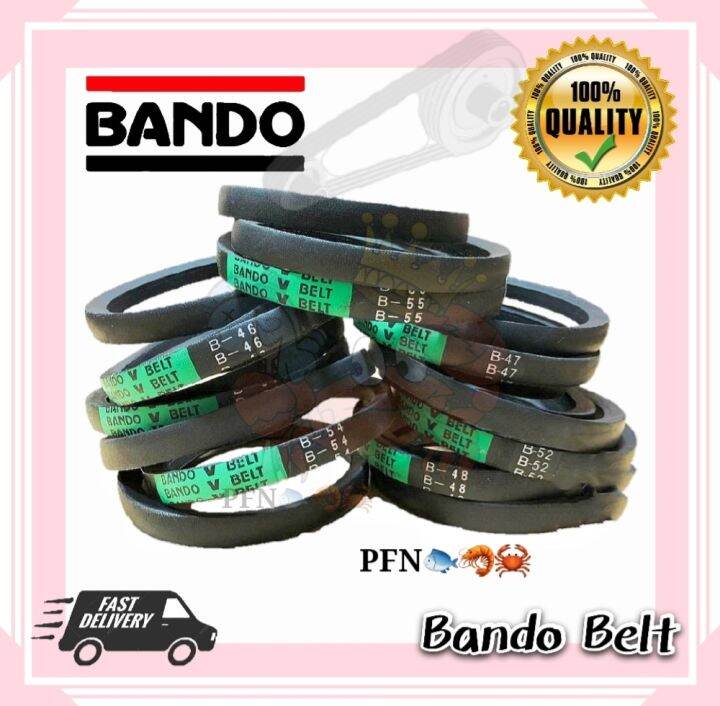 💥 Ready Stock💥 (B45 - B80) Bando Belt B Type (B Series) Industri V Belt ...