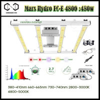 (ส่งทุกวัน) รุ่นใหม่ 2021 ไฟปลูกต้นไม้ Mars Hydro ไฟLED ปลูกต้นไม้ Marshydro FC-E4800 480W 6 Bars Full Spectrum Grow Light ไฟปลูกต้นไม้ รุ่นใหม่ ประหยัดและดี FC-E 4800 Grow light