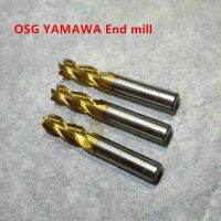 10pcs/lot OSG YAMAWA Superhard coating end mill cutter เจาะ bit 4 flute Hss-CO 1.5mm -22mm