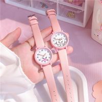 【Hot Sale】 2022 new childrens watch girls 8 to 12 years old elementary and middle school students Korean fashion cute high-value unicorn