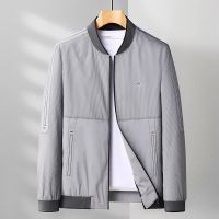 [COD] Jacket mens spring 2022 new business casual middle-aged and young people stand-up collar jacket baseball uniform dad autumn