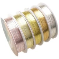 【YD】 1 Roll 0.2/0.3/0.4/0.5/0.6/0.8/1mm Wire Beading Jewelry Making Cord String Do fade