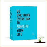 Best friend ! &amp;gt;&amp;gt;&amp;gt; พร้อมส่ง [New English Book] Do One Thing Every Day To Simplify Your Life: A Journal