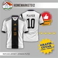 ชุดแฟชั่นใหม่ Jersey Bola Kaos Jersey German White World DUNIA 2022 Kaos Jerry พรีเมี่ยมพลัสสำหรับผู้ใหญ่ [UNK] เครื่องหมายการค้าหน้าแรก 512 2023