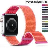 Nylon Loop Strap For Apple Watch ultra Band 49mm 44mm 40mm 45mm 41mm 42/38mm Sport Wristband Bracelet iWatch Series 7 8 3 6 Se Straps