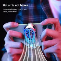 ஐ Mobile Phone Radiator For iPhone 11 Pro Max Universal Phone Cooler Game Cooling Controller Portable Fan Holder Heat Sink