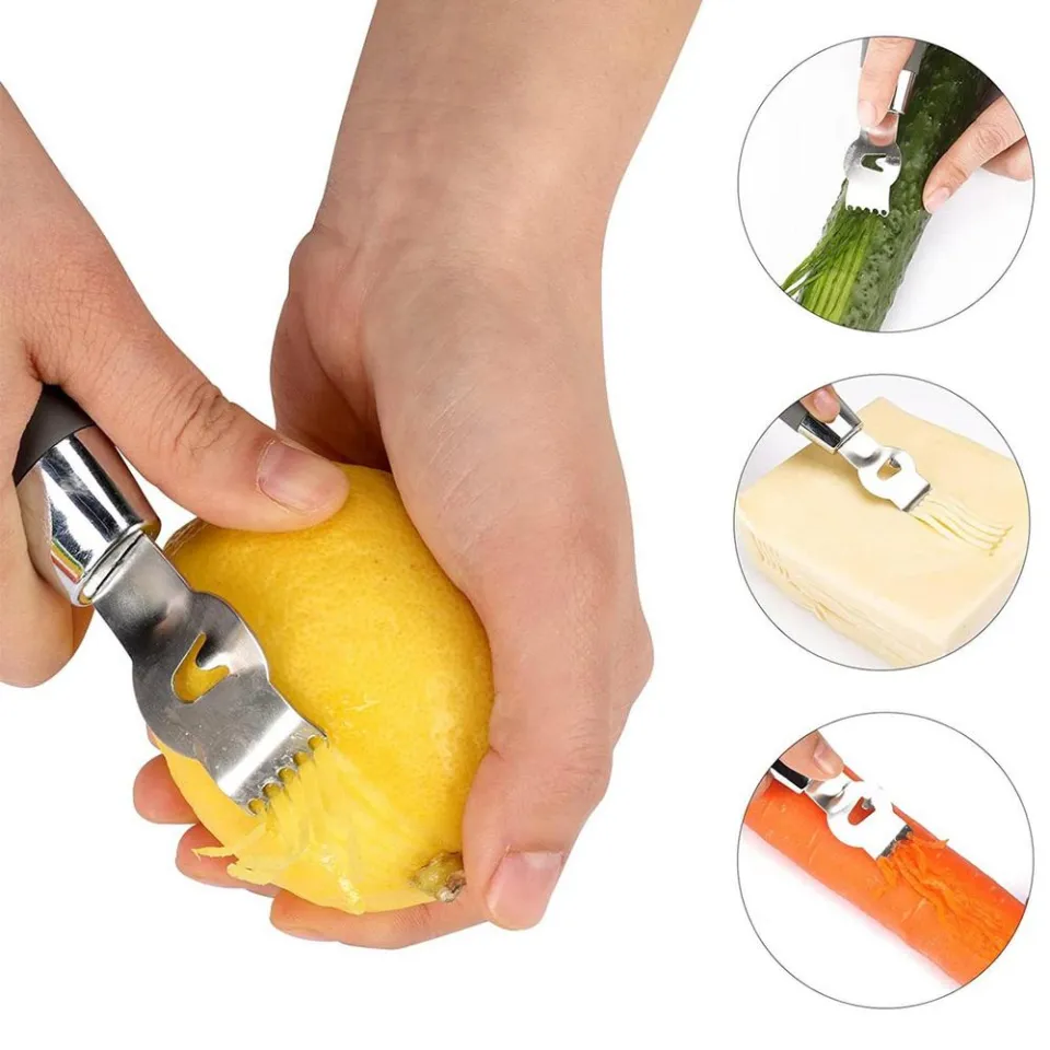 Zesty 2-in-1 Citrus Zester and Peeler »