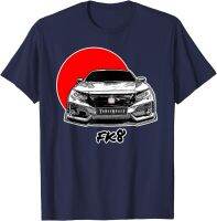 Mens round neck T-shirt Fk8 Jdm Racecar R Type Tuner Enthusiasts Red Sun Fwd Car Tshirt 4XL 5XL 6XL