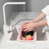 【CC】✜✥✢  1 Pc Multifunctional Sink Drain Rack Retractable Basket Over The Dish Drying Accessories