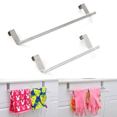 Multipurpose Bathroom Single Hanging Removable Home Stainless Steel Easy Install Towel Rack