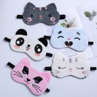 Cover Sleeping Cartoon Blindfolds Aid Tools