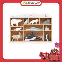 Tender Leaf Toys ของเล่นไม้ ของเล่นเสริมพัฒนาการ ชุดสัตว์ขั้วโลก Polar Animals