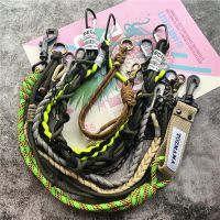 Rope Contrast Color Pendant Chain Casual Strips Premium Lanyard Decorations Universal Accessories for Hanging Cell Phones Strap Phone Charms