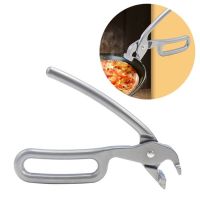 Anti-Scald Pizza Pan Gripper for Lifting Hot Pan Pan Tongs Universal Bowl Clip for Household