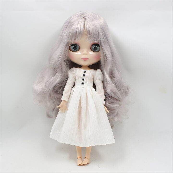 ชุดเดรสขาวสําหรับตุ๊กตา-blyth-doll-icy-licca