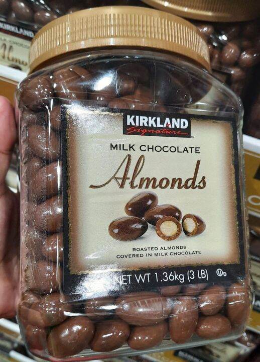 Kirkland Signature Milk Chocolate Covered Almond and Raisins 1.36 kg on ...