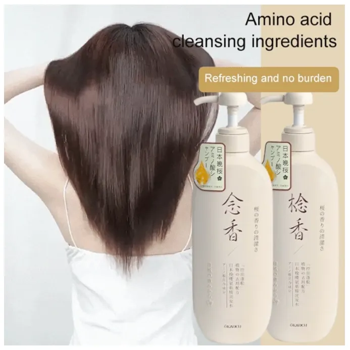 Original Japanese Sakura Fragrance Shampoo Japanese Amino Acid  Anti-Dandruff hair loss Shampoo Conditioner | Lazada PH