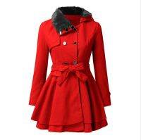 【YD】 Womens Cotton   Coat New Female Windbreaker Jacket temperament Ladies overcoat Asian Size