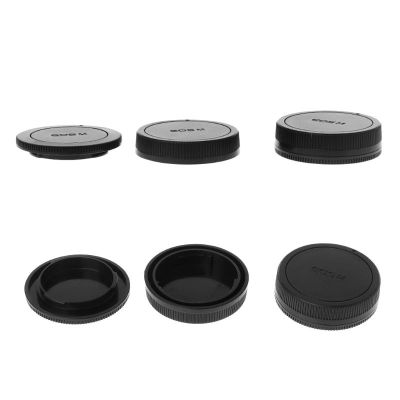 Rear Lens Body Cap Camera Cover Anti-dust 60mm Protection Plastic Black for Canon EOS M M2 M3 M5 M6 M10