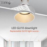 คล้อย-Refletor Sem Fronteiras Embutido Borda Downlight 5W 7W MR16 GU10หลอดไฟก้อน Para Cozinha Lâmpada De Interior