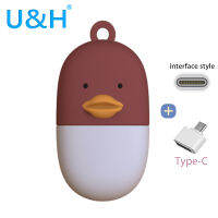 Hot U &amp; H V006 USB Ducky Pendrive ไดรฟ์ปากกาความจุขนาดใหญ่4GB8GB16GB32GB64GB128GB265GB สำหรับเดสก์ท็อปแล็ปท็อปแฟลชดิสก์