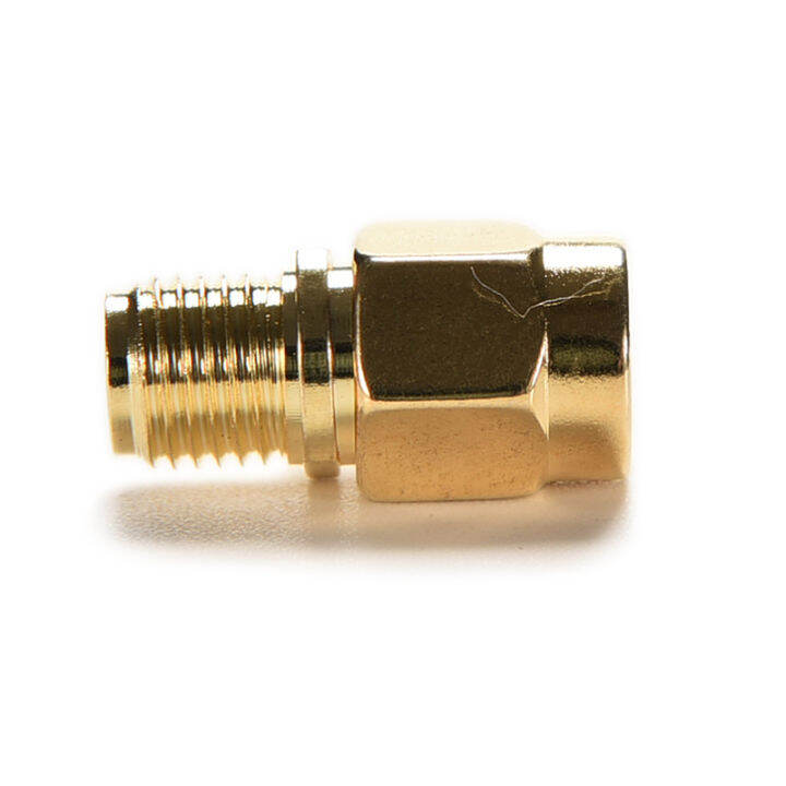 Jizha RP SMA Male Plug To SMA Female Jack Straight RF Coax Adapter