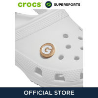 CROCS Jibbitz Gold Letter G ตัวติดรองเท้า ที่ติดรองเท้าjibbitz ตุ๊กตาติดรองเท้า ตัวติดรองเท้ามีรู