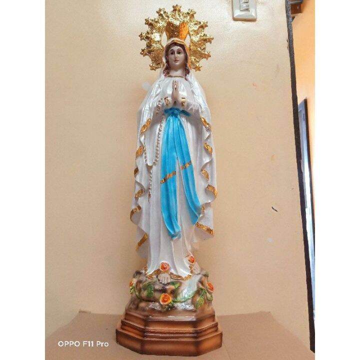 Our Lady of Lourdes statue( 30 inches/2.6ft. ) Lazada PH