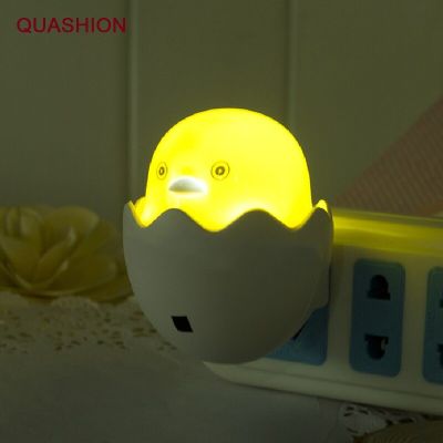 Cute EU US Plug Novelty Night Light Induction bird shap LED Small Night Lights 85-220V wall lamp
