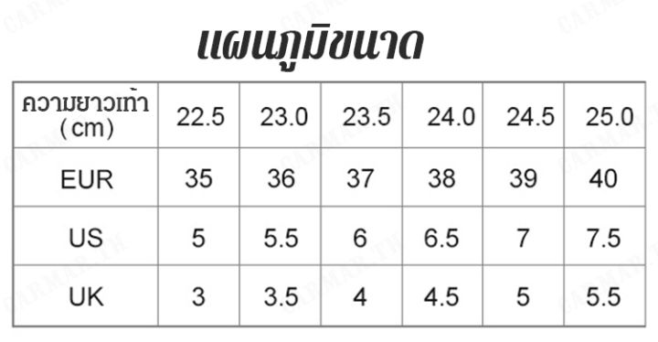 carmar-รองเท้าส้นสูงแบบสลิปอัพใหม่ที่หลากหลายสไตล์