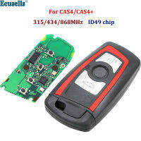 Oibwye Keyless 3B กุญแจรีโมต YGOHUF5662 315MHz,HUF5767 434MHz,HUF5661 868 MHz สำหรับ BMW 5 7 F Series 2009-2016 CAS4 CAS4 + สีแดง